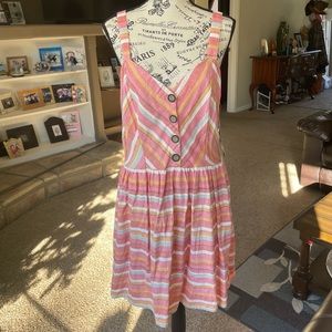 My Michelle Plaid Dress Sz XL Multicolor